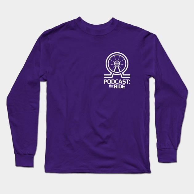 "Pocket Tee" Logo Long Sleeve T-Shirt by Podcast: The Ride